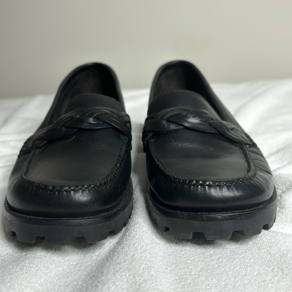 GH Bass Weejuns Calliope Leather Slip On Loafer Black - Picture 3 of 12